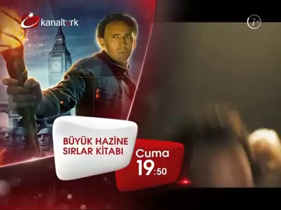 "BÜYÜK HAZİNE:SIRLAR KİTABI" 18 Nisan Cuma akşamı saat 19.50'de Kanaltürk Sinema Kuşağında!