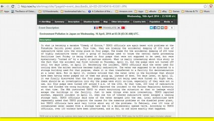 Fukushima update. You won't believe this, is it ever going to stop!