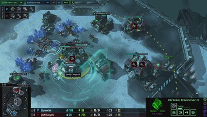 [S07E04] UnderDogs du 14/04/2014 - Dayshi vs Downfall - Map 1