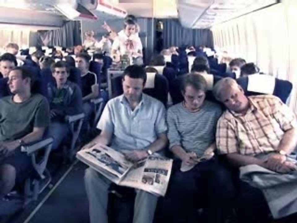 Prendre l'air en avion