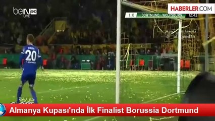 Almanya Kupası'nda İlk Finalist Borussia Dortmund