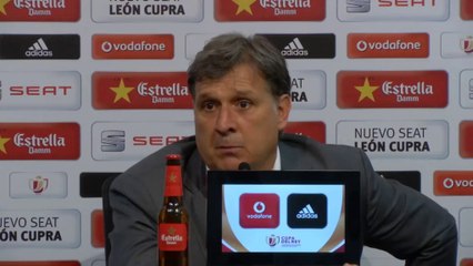 Martino: ''Mi futuro no depende de si los resultados eran estos u otros''