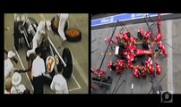 Formula 1 Pit Stops 1950 & Today