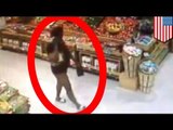 CCTV Footage: Pantless woman steals boxed wine from Publix in Ocala, Florida