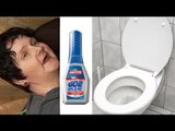 Butt glued to the toilet: Woman falls for sticky prank, misery ensues