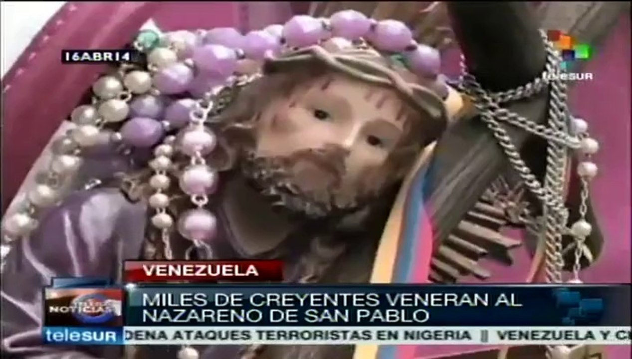 Feligreses asisten a eucaristías en honor al Nazareno de San Pablo