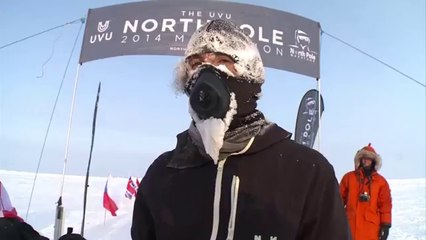 The world_s coldest marathon takes place at the North Pole