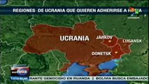 Protestas a favor de la federalización sacuden el este de Ucrania