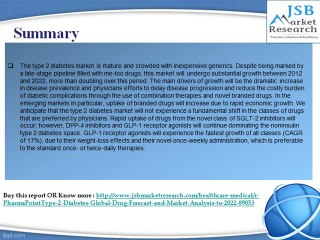 Type 2 Diabetes Global Drug Forecast and Market Analysis to 2022