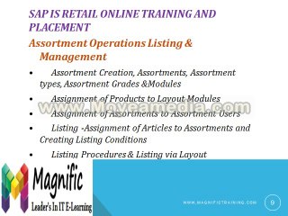 sap is retail online training in usa