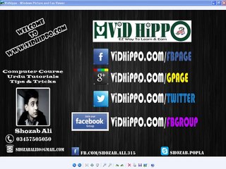 PhotoShop in Urdu - Lesson 11 - Create a Flag Effect - ViDHiPPO.COM