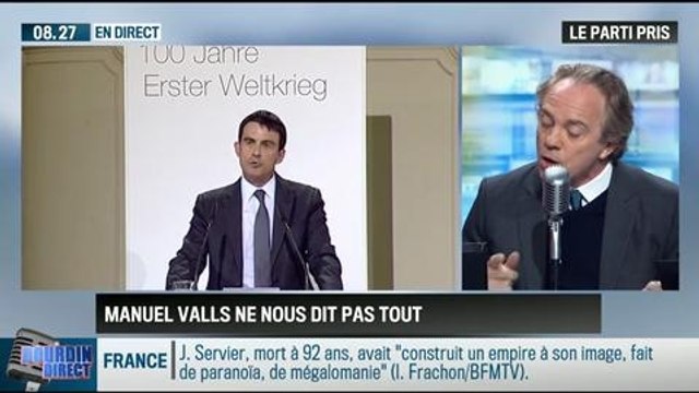 Le parti pris d'Hervé Gattegno : Valls ne nous dit pas tout - 17/04