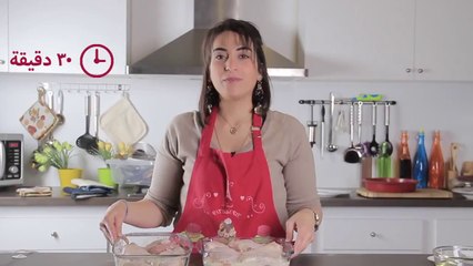 طريقة عمل دجاج مقرمش _ مع فاطمة