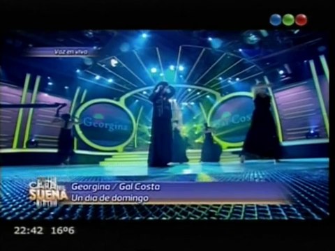 Tu Cara Me Suena. Georgina / Gal Costa