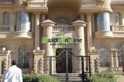 Super lux villa with special design for sale or rent in West Golf   فيلا للبيع في غرب الجولف