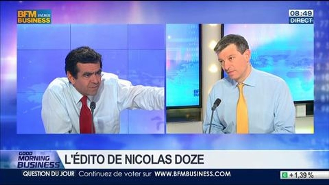 Nicolas Doze: Plan d'économies de Manuel Valls: "Ce n'est pas une réforme de l'Etat, c'est un appauvrissement général du système" – 17/04