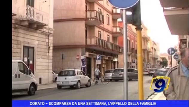 Corato | Scomparsa da una settimana, l'appello della famiglia