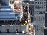 La Ford Mustang sur la terrasse de l'Empire State Building