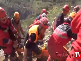 Mağarada 83 saat mahsur kalan Ramazan Yörük böyle görüntülendi