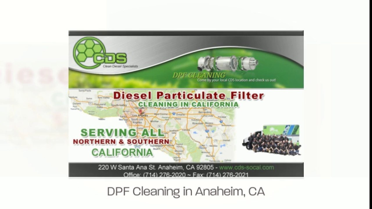 Orange County (714) 276-2020 DPF Cleaning