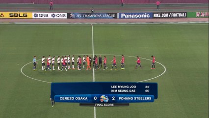 Pohang Steelers lepsi od Cerezo Osaka