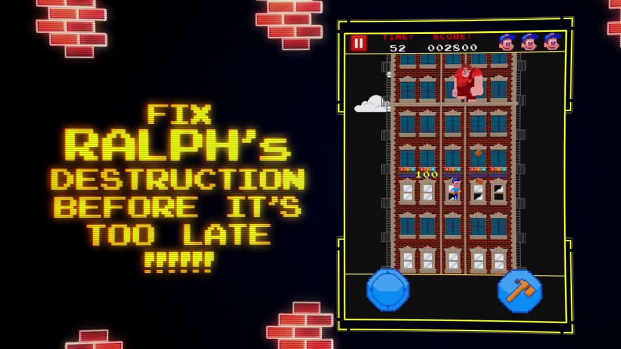 Wreck-It Ralph App - Trailer