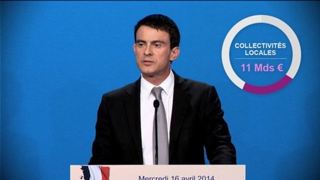 Plan d’économies sur les dépenses publiques : l'essentiel de la déclaration de Manuel Valls