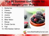 Top 50 Summer Diet Foods for Weight Loss (Part-1) I Best Healthy Corner
