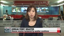 Search for survivors of ferry sinking continues