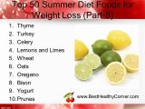 Top 50 Summer Diet Foods for Weight Loss (Part-5) I Best Healthy Corner