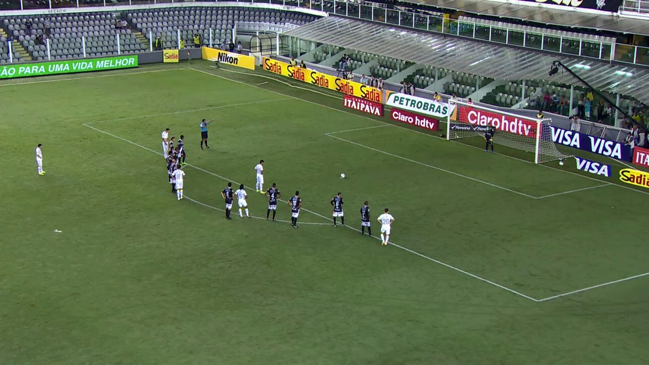 Santos derrota o Mixto pela Copa do Brasil