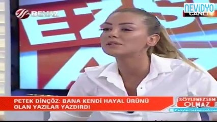 Petek Dinçöz: "Can Beni Dövdü"