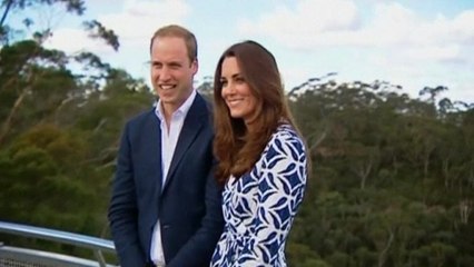 Royals meet bushfire survivors Down Under