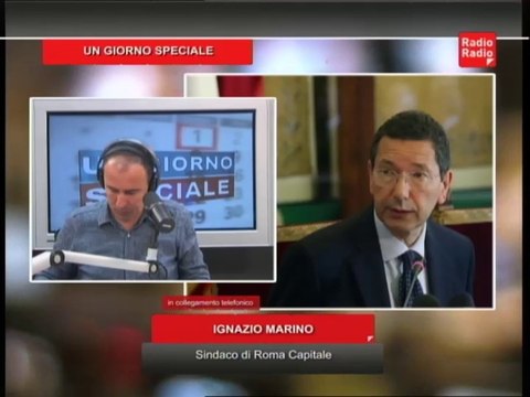 Il Sindaco di Roma Capitale, Ignazio Marino, risponde alle domande degli ascoltatori pt2