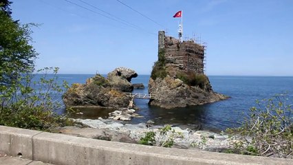 Pazar’ın Tarihi Kız Kalesi Restore Ediliyor