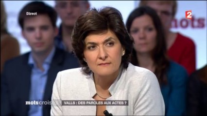 Sylvie Goulard dans Mots Croisés - 14/04