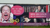 Bouw nieuw theater de Stoep in Beeld en Geluid - Deel 19 / Spijkenisse 2014