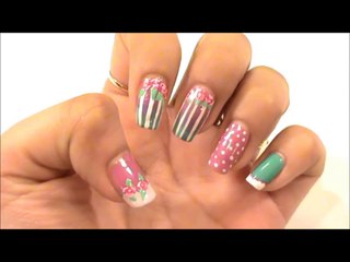 مناكير الربيع معي انا و buupsay makeup