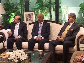 Parliamentarians  call on President Zardari 20-02-13