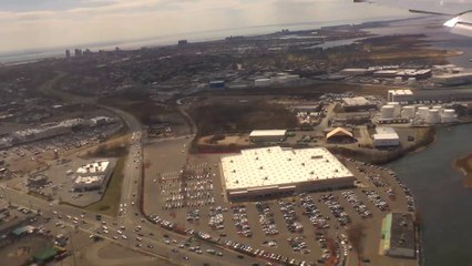 Landing at JFK Airport - April 5, 2014