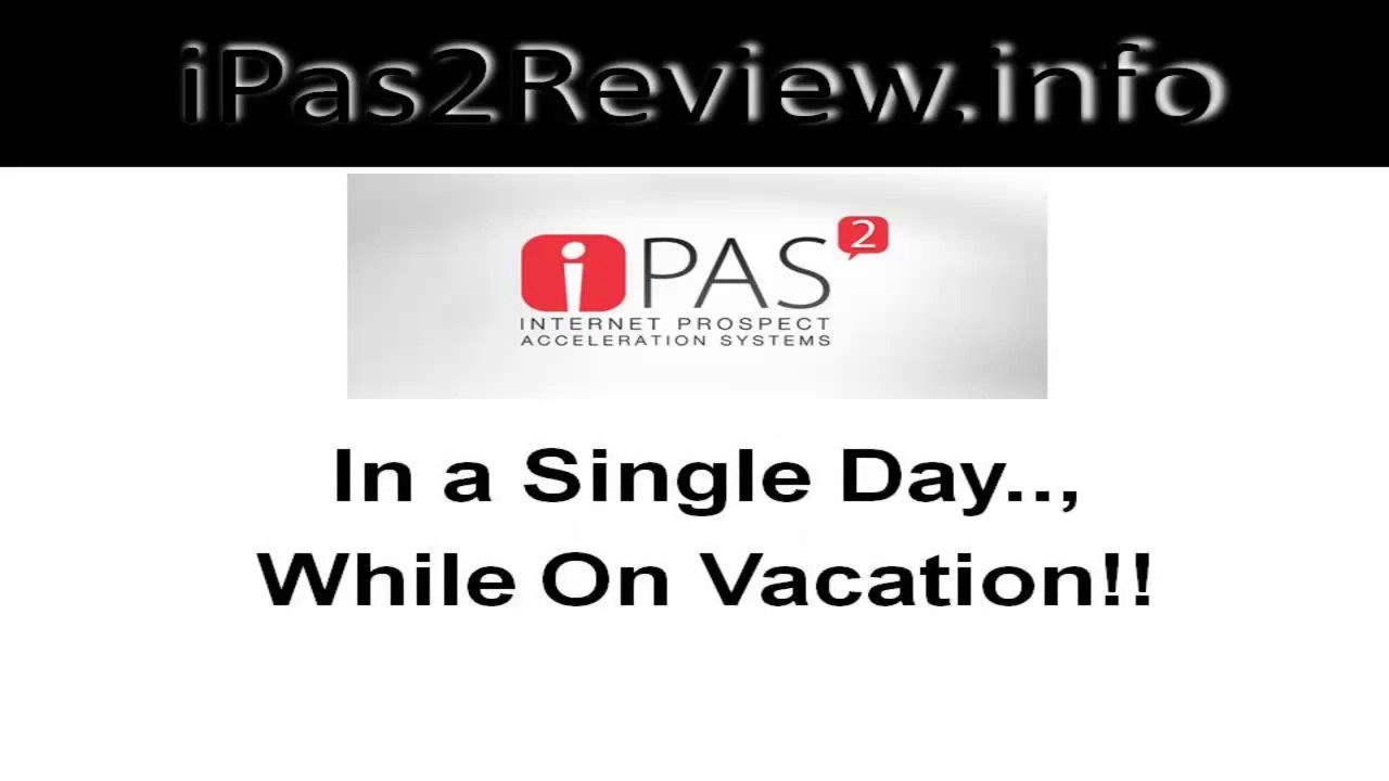 iPas2 Review 2 Leads and Tips