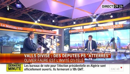 14/04/2014 : Olivier Faure invité de iTélé