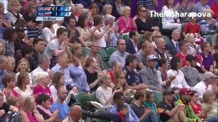 Maria Sharapova vs Laura Robson London 2012 Highlights