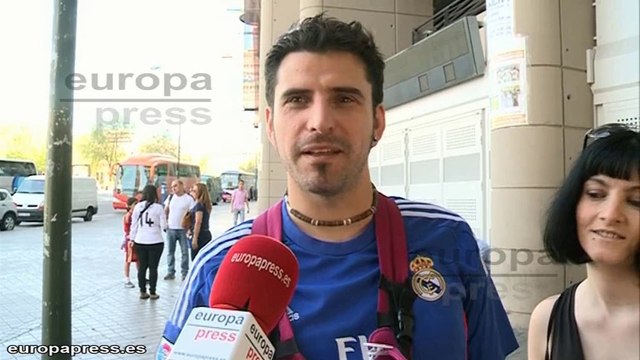 Madridistas contentos con la victoria