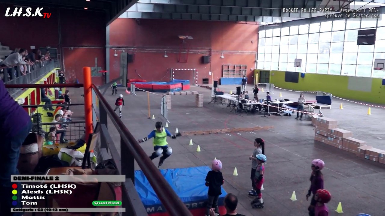 Skatecross C2 Garçon  - Rookie Roller Party 2014