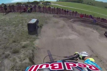 On Board Mike Day Dual Slalom Qualifying - Sea Otter 2014