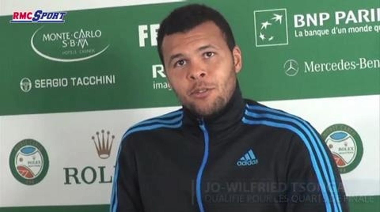 Tennis / Monte-Carlo - Tsonga gagne pour son anniversaire 17/04