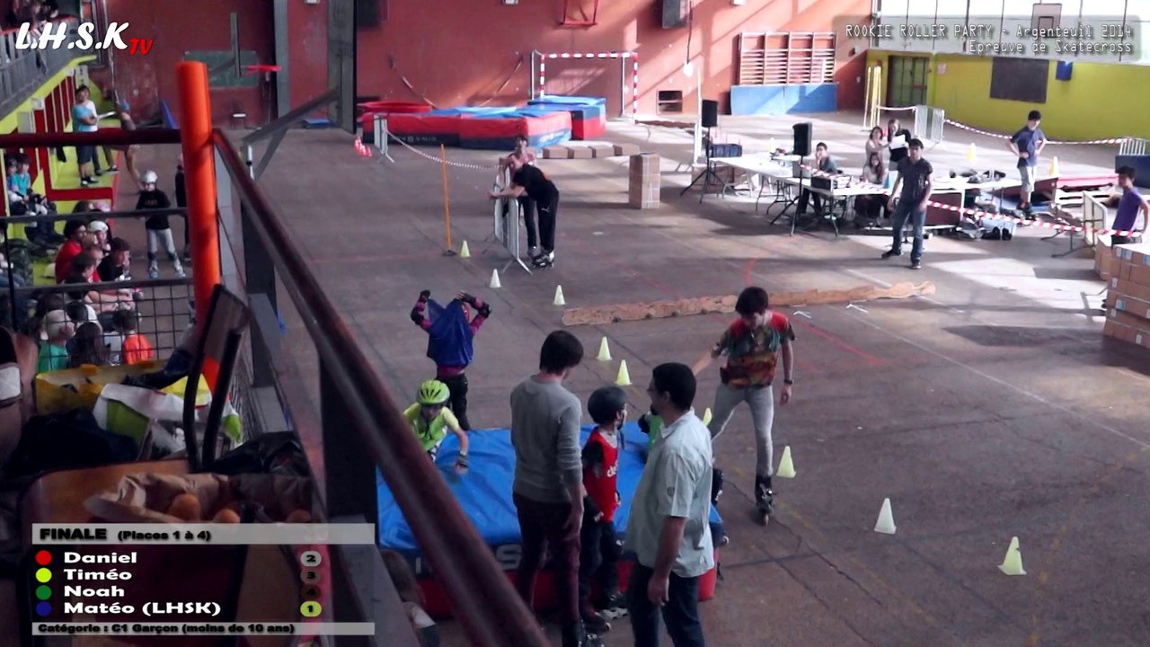 Skatecross C1 Garçon - Rookie Roller Party 2014