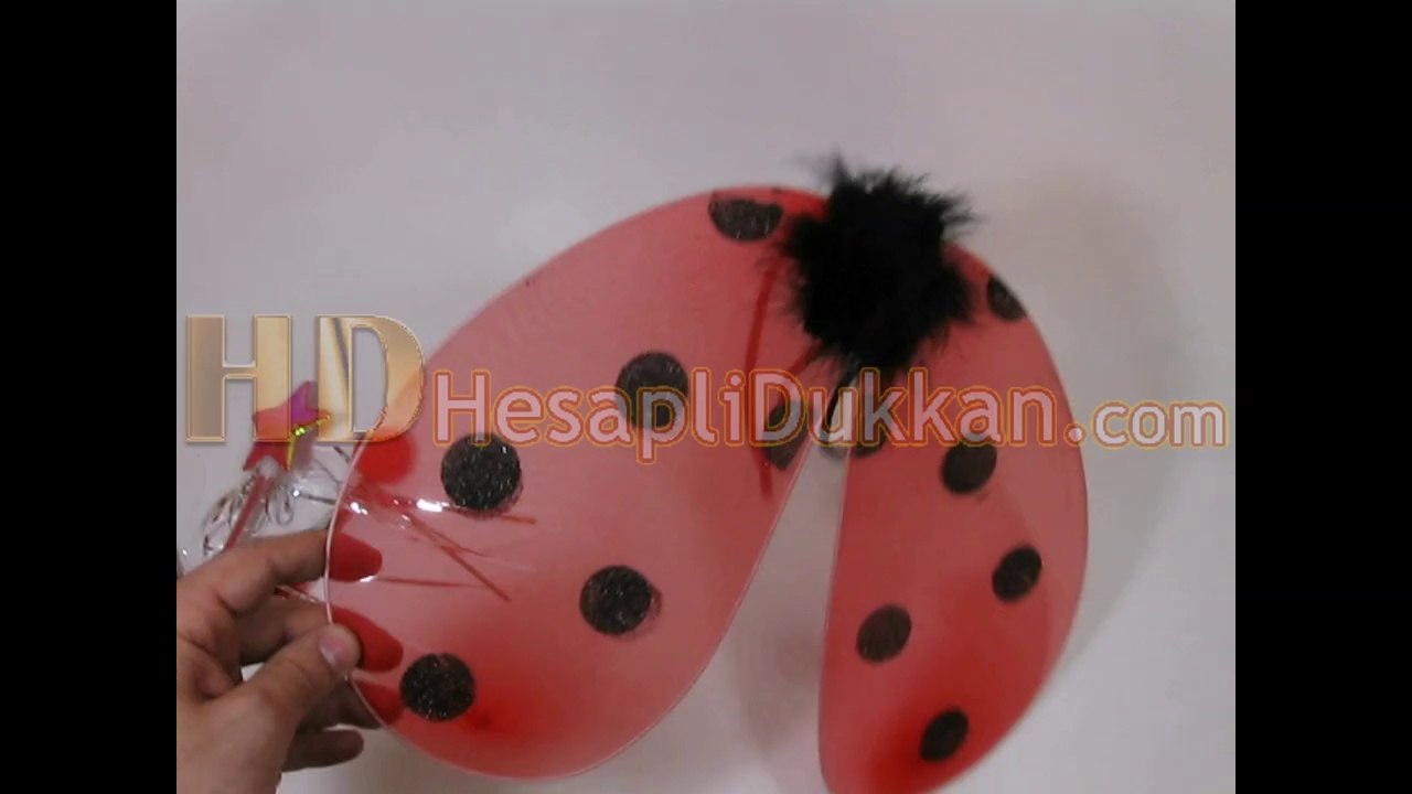 Çocuklar için uğur böceği kanat set toptan Hesaplı Dükkan
