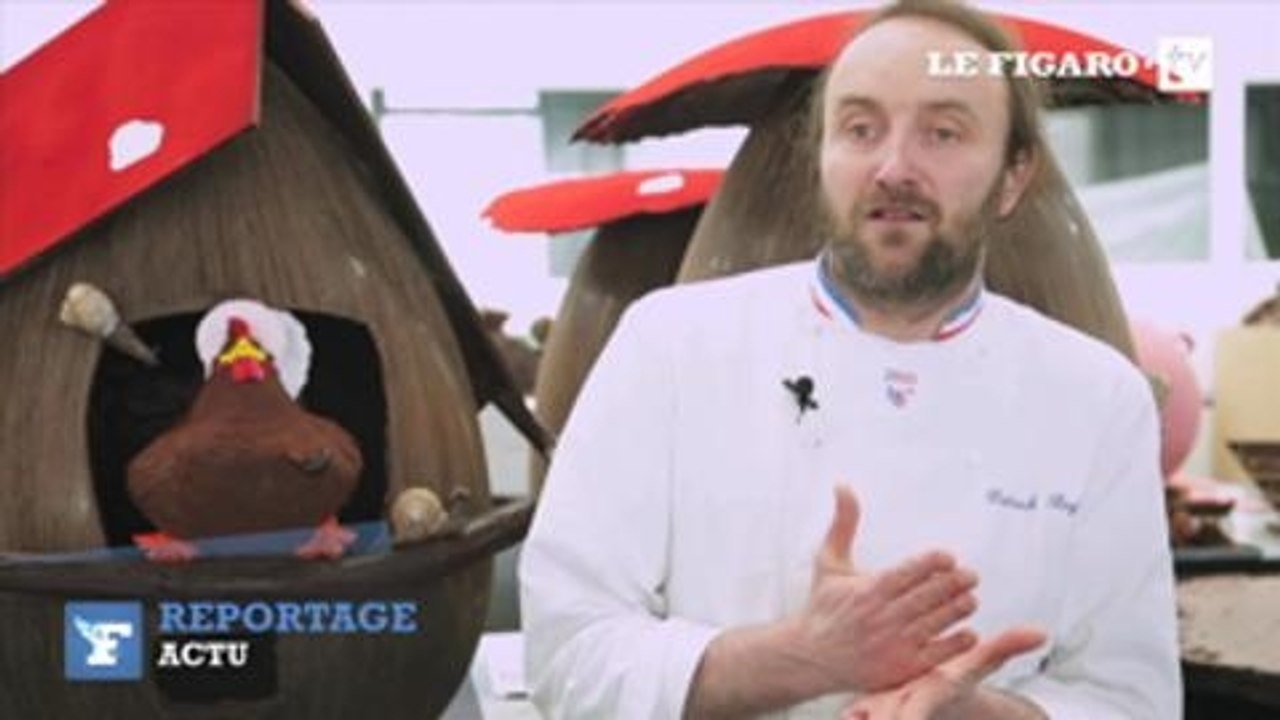 Pâques, dans l'atelier de Patrick Roger